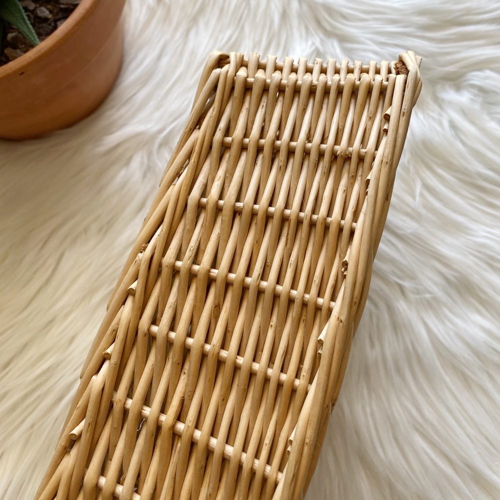 Rectangular Wicker Basket - Picture 3 of 6